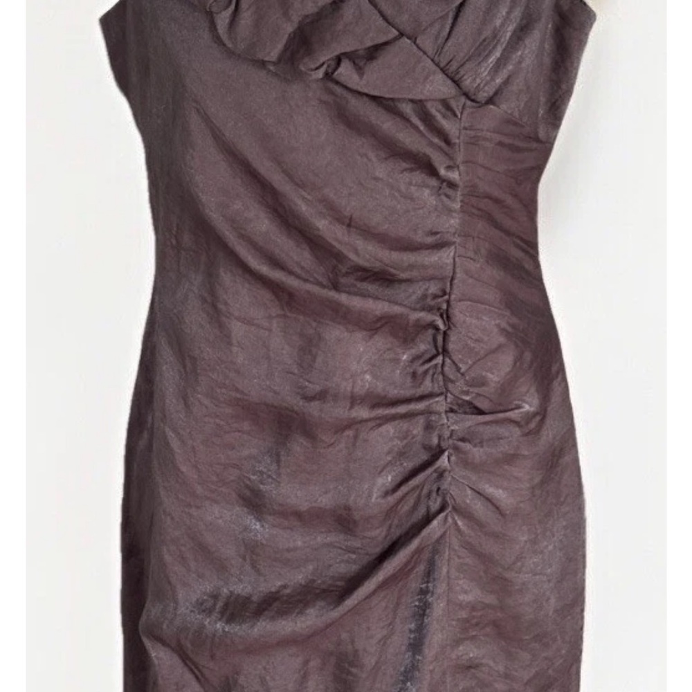 Adrianna Papell dress 12 purple NWT